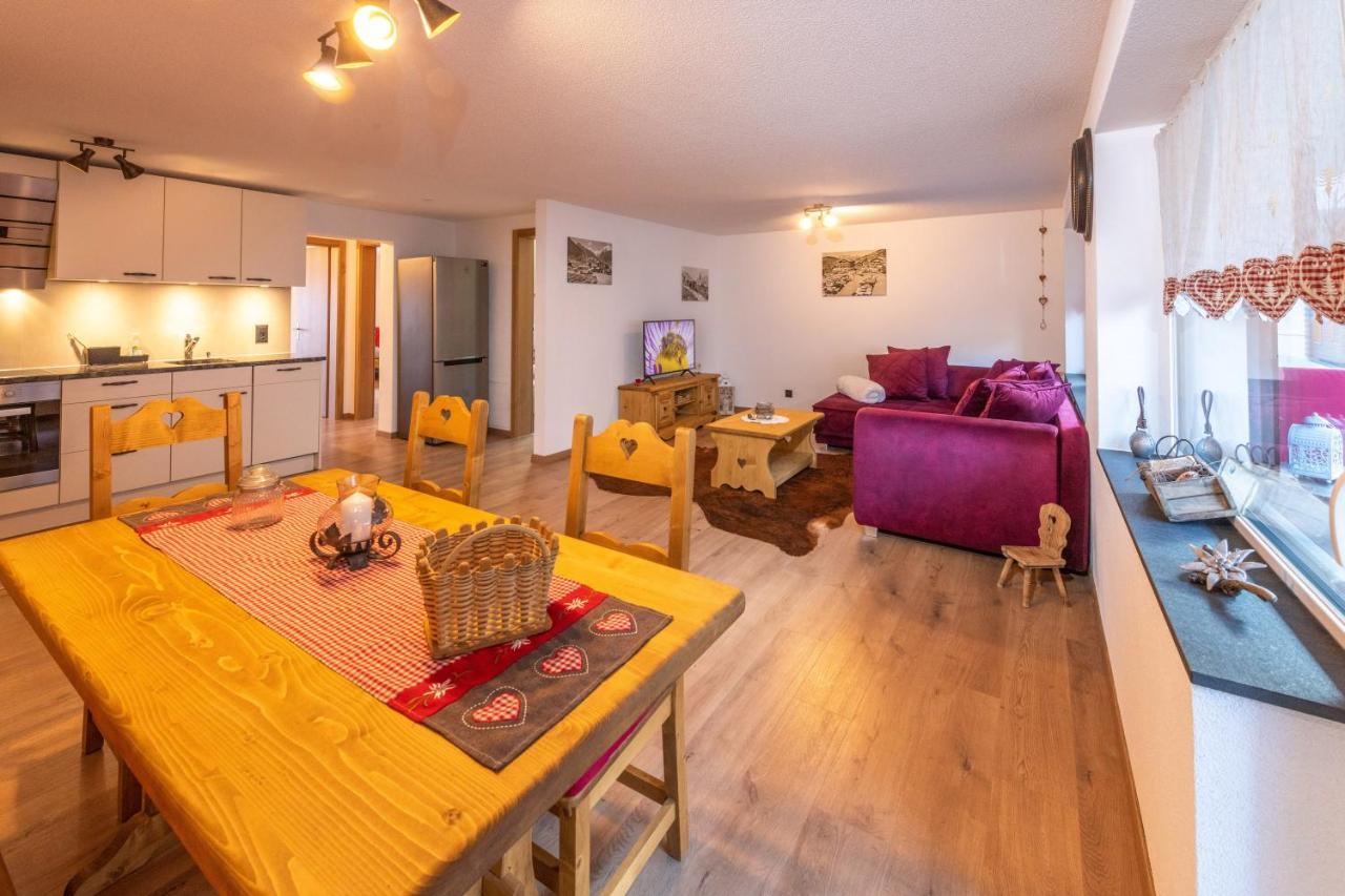 Apartmán Touring Chez Georges Grächen Exteriér fotografie