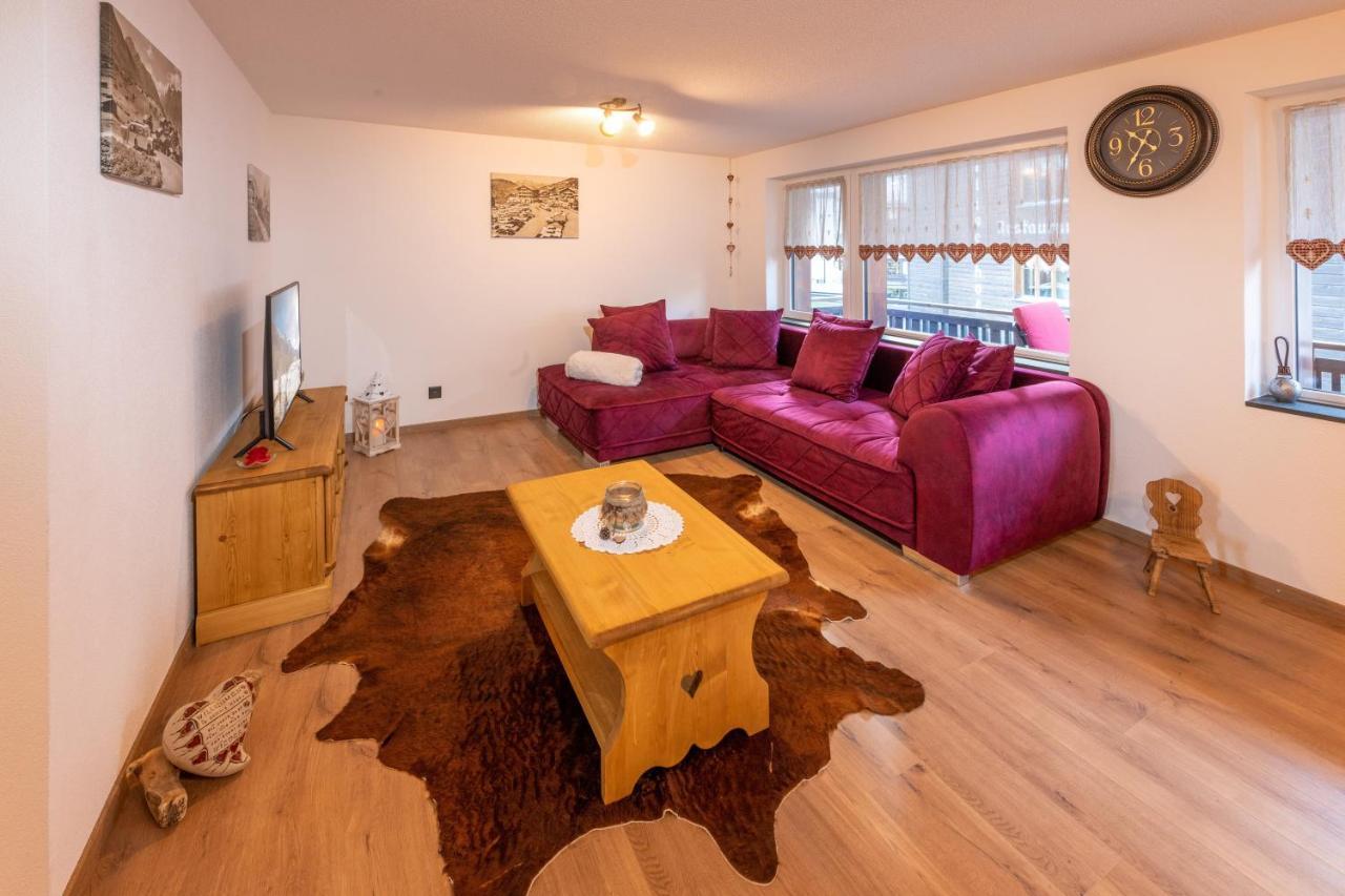 Apartmán Touring Chez Georges Grächen Exteriér fotografie